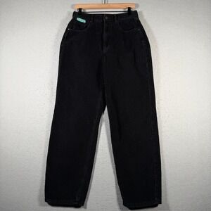 Empyre Tori Black Corduroy Pants Womens Size 5 Relaxed Straight Skate Streetwear
